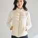 girl Girl Girl 25 Winter New Sports Slim Fit Lightweight Down Jacket Women Short Elastic Knit Patchwork Inner Liner Coat 22716_ecoleips.com