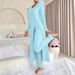 Spring Style Women's round Neck Split Long Sleeve Two Piece Set Regular Fit for Spring/Autumn Summer_ecoleips.com