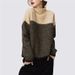 girl 2025 New French Style Thick Sweater For Women, Winter Fashion, Plus Size, Stylish Design, Trendy Knitted Top_ecoleips.com