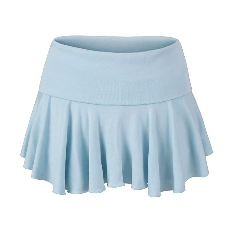 Women’s Clothing Summer New Sports Girls Tennis Skirt High Waist Anti Exposure Ballet Style Pleated Skirt Mini Skirt_ecoleips.com