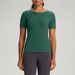 Women's Clothing Yoga Clothes Nude Sports Short Sleeved T Shirt Running Training Fitness Tops_ecoleips.com