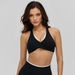 Women Back Cross Sports Bra High Waist Short Leggings Gym Fitness Matching Set_ecoleips.com