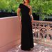 Women's Off-Shoulder Strapless Chiffon Dress American Style Patchwork Pleated Sexy Backless Solid Color For Summer_ecoleips.com