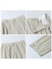 CHIC VEN Women's Pants Solid Loose High Waist Slim Wide Leg Trousers Casual Thin Female Sport Pant Spring Summer 2025_ecoleips.com