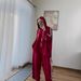 Cross-Border Foreign Trade Long-Sleeve Hooded Wide-Leg Pants Elegant Korean Commuter Fashion Sports Two-Piece Set_ecoleips.com