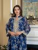 Cross-Border Muslim Women's Abaya Dress, Elegant Mesh Long Robe, Export Fashion Clothing, Stylish And Comfortable_ecoleips.com