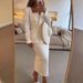 Women's Clothing Autumn And Winter New Long Sleeved Commuter Pocket Two Piece Suit Ins Casual Loose Party Two Piece Suit_ecoleips.com
