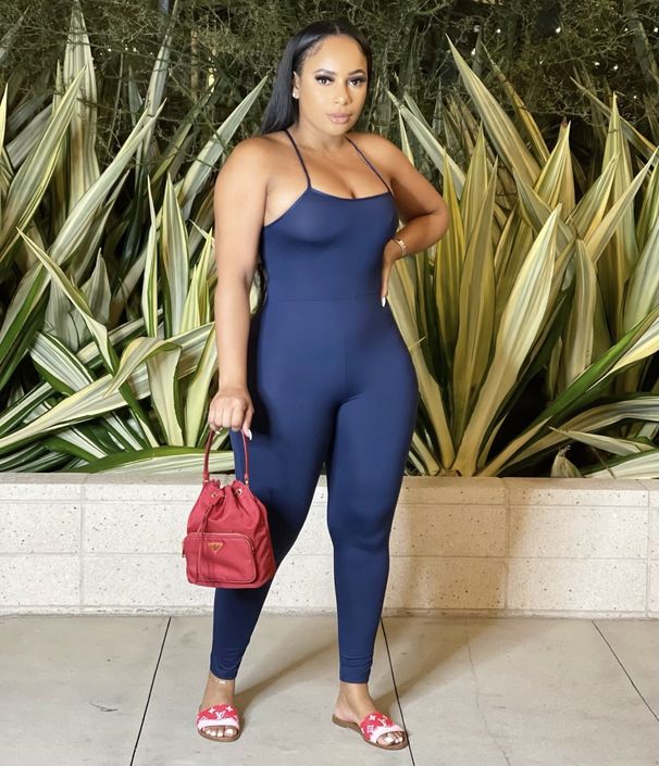 Women's Sexy Suspender Pants Jumpsuit Lace-Up Hollow Out American Fashion Skinny Pants Casual Style Polyester_ecoleips.com