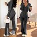2026 European American Cross-Border Trade Women's Slim Fit Autumn Winter Casual Zipper Top And Pants Comfortable Set_ecoleips.com