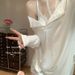 New Design Long-sleeve T-shirt For Women, Summer Loose Fit, Plus Size, Slightly Sheer, Sun-protective Top, Thin Ice Silk_ecoleips.com