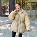 Women’s Cropped Puffer Jacket – Detachable Collar, Soft Fleece Lining (Khaki/Space Gray/Pea Green/Cream/Blue Gray/Coffee/Army Brown/Black, M-XXL)_ecoleips.com
