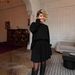 Women's Solid Color Knit Sweater & Pleated Skirt Set Casual Round Neck Pullover Mini Skirt Outfit Fall Winter Fashion_ecoleips.com