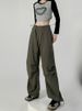 K American Work Pants, Women's High-end Pants, Children's High Waisted Wide Leg Sweatpants, Straight Leg Casual Sports Pants, Long Pants_ecoleips.com