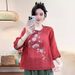 Summer Clothing Featuring A Retro, Ethnic Style With Short Sleeves And Round Neck; Made Of Cotton-Linen Fabric. Also Ava_ecoleips.com