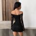 Women's Clothing Women's Fashionable Bodycon Dress Spring Summer Elegant Style Lace Solid Color Design For Formal & Casual For Women_ecoleips.com