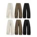 Jiezhan Men's Clothing|Linen Wide-leg 26 Spring-summer New Trendy American-style Loose Solid Color Men's Old Money_ecoleips.com