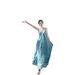 2025 Light Blue Resort Style Backless Halter Neck Bohemian Heavy Embroidery Long Dress For Women_ecoleips.com