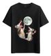 Women's T-Shirts Tshirt Muscle Freaks Rats And Moon Funny Possum Style_ecoleips.com