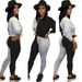 Women's Clothing Autumn/Winter Patchwork Two Piece Set Slimming Color Block Urban Casual Fashion Long Sleeve_ecoleips.com