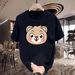 New Cotton Fashion Sense Printing Short-sleeved T-shirt Unisex Men Summer Tide Loose Hundred Tops_ecoleips.com