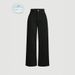 2025 European American Cross-Border High-Waisted Corduroy Pocket Wide-Leg For Women, Autumn And Winter Retro Casual Long_ecoleips.com