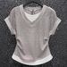 Women's Clothing Short Sleeved Ladies T Shirt Fashionable Age Reducing Slim Light Luxury Heavy Hot Diamond V Neck Top_ecoleips.com