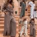 Women's Fashion Casual Loose Long Sleeved plus Size Suit 2025 AliExpress Amazon Independent Website Cross Border Bestseller_ecoleips.com