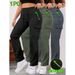 Women's Retro Style Casual Pants Large Pockets Trendy Brand Loose Fitting Workwear Spring Autumn New Versatile Long Pants_ecoleips.com