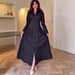 Elegant Retro Fashion Long Dress For Women European American Style Shirt New Long Sleeved Clothing_ecoleips.com