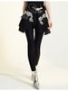 K New High Street Heavy Industry Nail Bead Splicing PU Buckle Waist Cover Half Skirt For Women_ecoleips.com
