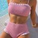 Women's Sporty Sexy Bikini Two Piece Swimsuit European American Style Hot Spring Foreign Trade Casual Swimwear_ecoleips.com