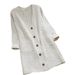 Women's Knit Button-Up Cardigan – Long Sleeve V-Neck Open Front Sweater With Cable Knit Pockets (S-XL)_ecoleips.com