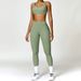 Women's Naked Feel Yoga Set - High Waist Workout Outfit With Moisture-Wicking Fabric Running & Gym Clothes 2-Piece Set_ecoleips.com