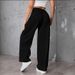 Women's High Waist Wide Leg Jeans - Vintage Washed Black Straight Loose Fit Trousers, Slimming Staple For Casual & Streetwear_ecoleips.com