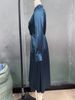 Elegant Long Sleeve A-Line Dress – Minimalist Fall Dress For Women (Solid Color, Classic Fit)_ecoleips.com