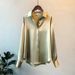 2025 Satin Women's 2025 New Versatile Hanging Top Design Sense Niche Hong Kong Style Shirt Long Sleeved_ecoleips.com