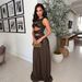 Women's Sleeveless Hollow out Sequined Long Dress Sexy Party Evening Gown European And American Style CY902220_ecoleips.com