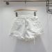 Women's Ripped Denim Shorts 2023 New Summer Style High-waisted Slimming Heavy-duty Colorful Rhinestone Hot Pants For_ecoleips.com