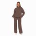 211467 Autumn/Winter New Cross-Border European And American Solid Color Long-Sleeve Hooded Sweatshirt Women's Fashion_ecoleips.com