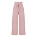 Women's Summer Casual Workplace Elegant Commuting Style Fashion Bow High Waist Wide Leg European And American_ecoleips.com