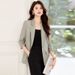 Gray-green Women's Blazer 2025 Early Autumn New Style Professional Elegant High-end Casual Dress Suit_ecoleips.com