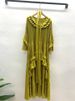 Women's Clothing Pleated Temperament Dress Spring And Summer New Style Fashionable Slim Large Size Long Skirt_ecoleips.com