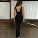 Women's Clothing Spring And Summer Suspender Splicing Dress Fashion Sexy Hot Girl Tight Pleated Fishtail Skirt_ecoleips.com