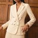 Women's Clothing Fashionable Temperament Jacket And Pleated Skirt Set Autumn/Winter Style_ecoleips.com