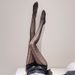 Women's Clothing Dark Sexy Skin Transparent Anti Snagging Jacquard Bottoming Socks Slimming And Beautiful Legs Versatile Women's Black Silk Pantyhose_ecoleips.com