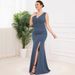 2026 Cross-Border European And American Style Summer Women's Clothing New Solid Color Sleeveless V-Neck Slit_ecoleips.com