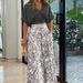 Women's Clothing Printed Casual Suits Loose Large Size Lapel Shirts High Waist Wide Leg Pants Two Piece Suits_ecoleips.com