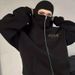 Women's Double Hooded Zip Up Cardigan Sweatshirt Streetwear Brand Windproof High Street Jacket Couple Style Print_ecoleips.com