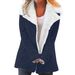 Women's Fleece-Lined Long Sleeve Cotton Coat - Warm Winter Jacket With 9 Colors & 8 Sizes (S-5XL)_ecoleips.com