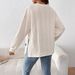 K New Maternity Wear Round Neck Long Sleeved Monochrome Top, Casual And Comfortable Maternity T-shirt. No Necklaces Or Other Accessories_ecoleips.com